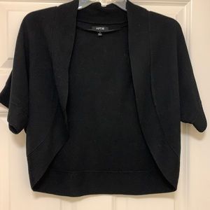 NWOT Apt.9 Black Cardigan/Shrug. Size M